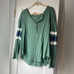 Free People cotton henley